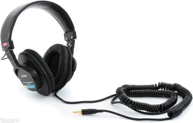 Alt view image 7 of 8 - Sony Professional Closed Circumaural Headphones - MDR-7506 Black