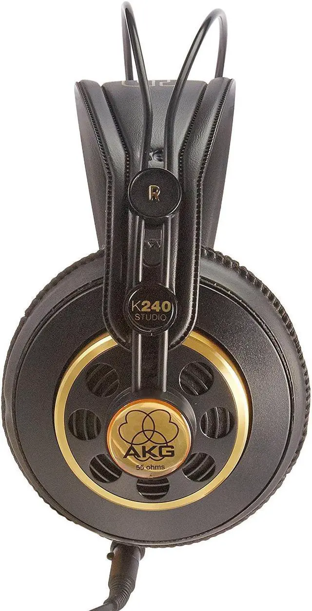 Alt view image 14 of 20 - AKG K240 Studio Professional Over-Ear, Semi-Open Stereo Headphones