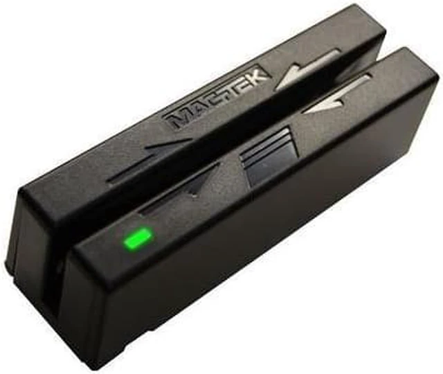 Alt view image 3 of 4 - MagTek USB HID 3-Track SureSwipe Card Reader (Black)
