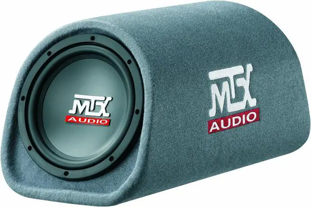 Alt view image 8 of 16 - MTX AUDIO RT8PT 8" 240W Car Loaded Subwoofer Enclosure Amplified Tube Box Vented