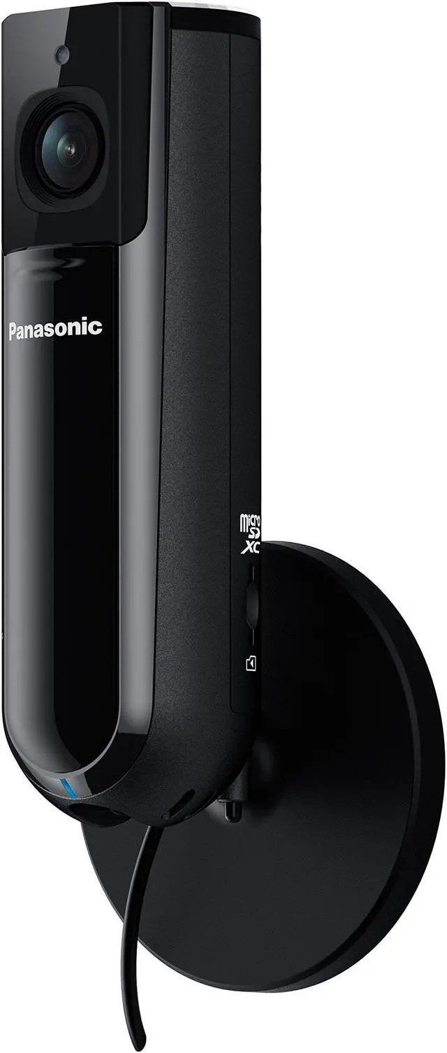 Alt view image 6 of 13 - Panasonic Home Monitoring Full HD Camera, Privacy Shutter, Wide Angle KX-HNC800B