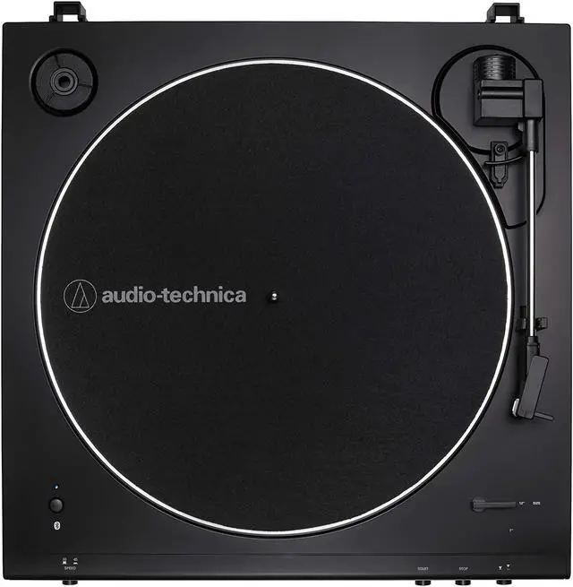 Alt view image 10 of 20 - Audio Technica Fully Automatic Wireless Belt-Drive Turntable - Black