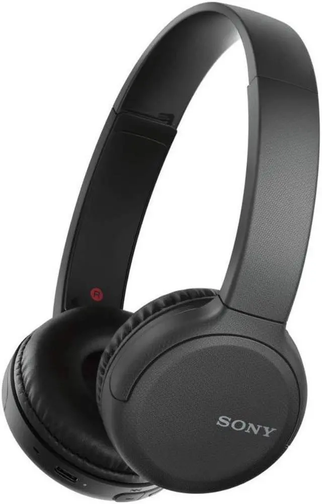 Alt view image 2 of 20 - Sony WH-CH510 Wireless On-Ear Headphones, Black (WHCH510/B) with Hardshell Headphone Case Bundle (2 Items)