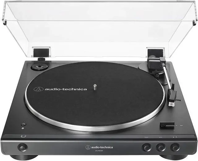 Alt view image 9 of 20 - Audio Technica Fully Automatic Wireless Belt-Drive Turntable - Black