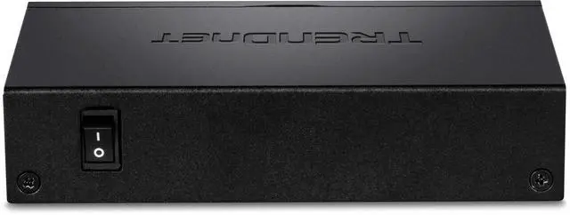 Alt view image 2 of 5 - TRENDnet 5-Port Gigabit Long Range PoE+ Switch, 4 x Gigabit PoE+ Ports, 1 x Gigabit Port, 32W PoE Budget, 10Gbps Switching Capacity, Extends PoE+ 200m (656 ft), Lifetime Protection, Black, TPE-LG50