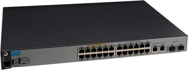 Alt view image 2 of 6 - HP 2530-24-PoE plus Ethernet Switch J9779A ABA Network Switches