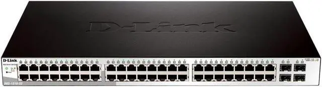 Alt view image 3 of 7 - D-Link DGS-1210-52  52-Port Gigabit Web Smart Switch w/ 4 Gigabit SFP Ports