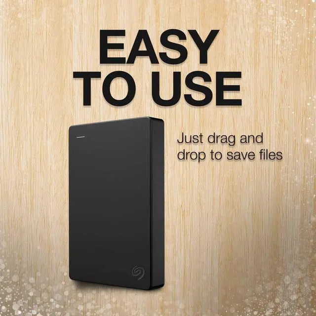 Alt view image 7 of 16 - Seagate Portable 4TB External Hard Drive HDD Slim - USB 3.0 for PC Laptop and Mac (STGX4000400)