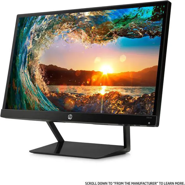 Alt view image 11 of 20 - HP Pavilion 22cwa 21.5" Full HD 1920 x 1080 D-Sub HDMI LED Backlight IPS Monitor