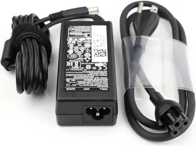 Alt view image 4 of 20 - 65W 4.5mm x 3.0mm Tip Ac Adapter Charger & Power Cord for select Dell Laptops  - Compatible Part #'s 74VT4, PA-1650-2D3, LA65NS2-01, 5NW44, MGJN9, G6J41, 43NY4, GG2WG