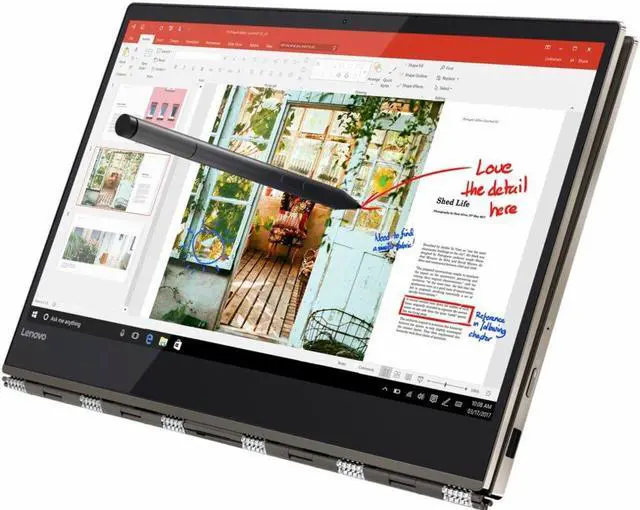 Alt view image 14 of 16 - Lenovo Yoga 920 2-in-1 Laptop - Intel Core i7 8th Gen 8550U (1.80 GHz) 8 GB Memory 256 GB SSD 13.9" Windows 10 Home - Bronze