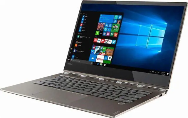 Alt view image 10 of 16 - Lenovo Yoga 920 2-in-1 Laptop - Intel Core i7 8th Gen 8550U (1.80 GHz) 8 GB Memory 256 GB SSD 13.9" Windows 10 Home - Bronze