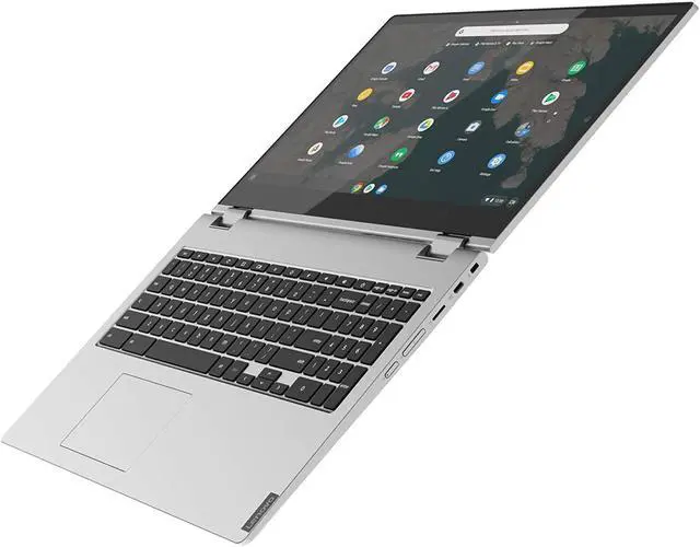 Alt view image 13 of 20 - Lenovo Chromebook C340-15 81T90002UX 15.6" Touchscreen 2 in 1 Chromebook - 1920 x 1080 - Core i3 i3-8130U - 4 GB RAM - 64 GB Flash Memory - Mineral Gray - Chrome OS - Intel UHD Graphics 620 - In-