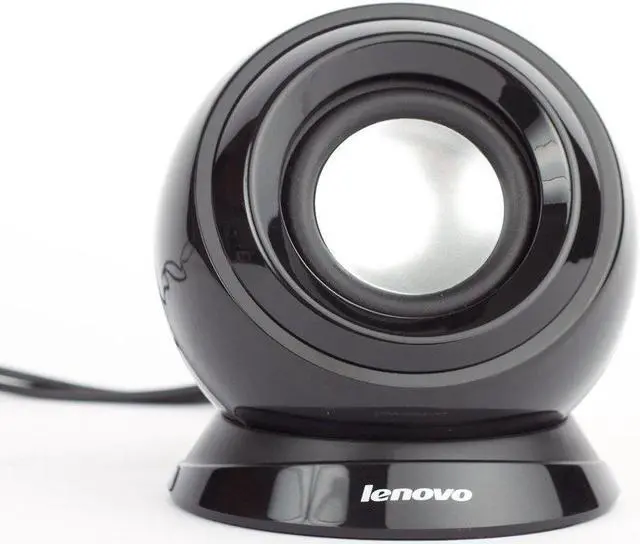 Alt view image 12 of 20 - Lenovo M0520 2.0 Speaker System - 2 W RMS - Black