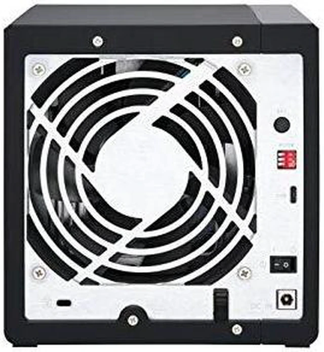 Alt view image 3 of 8 - QNAP TR-004 4 Bay Hard Drive Enclosure Direct Attached Storage (DAS) with hardware RAID USB 3.0 Type-C