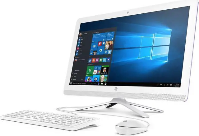 Alt view image 5 of 8 - HP 22-b016 All-In-One Desktop (Intel Pentium J3710, 4Gb Ram, 1Tb Hdd) With Windows 10