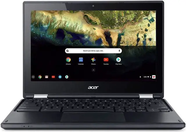 Alt view image 14 of 20 - Acer Chromebook R 11 Chromebook Intel Celeron N3060 4GB Memory 32 GB Flash SSD 11.6" Touch Screen Chrome OS C738T-C7KD