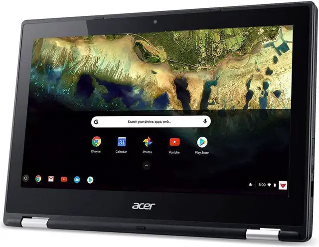Alt view image 13 of 20 - Acer Chromebook R 11 Chromebook Intel Celeron N3060 4GB Memory 32 GB Flash SSD 11.6" Touch Screen Chrome OS C738T-C7KD