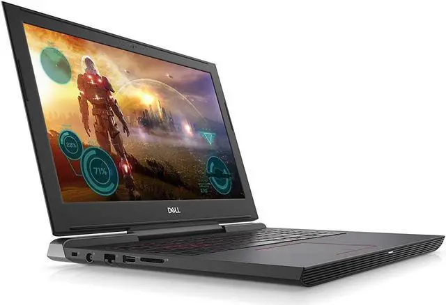 Alt view image 4 of 7 - Newest Dell G5 5587 15.6" FHD IPS Gaming Laptop, Intel Quad Core i5-8300H Upto 4.0GHz, 12GB RAM, 512GB SSD, NVIDIA GeForce GTX Ti 1050 4 GB GDDR5, Backlit Keyboard, WiFi, Windows 10
