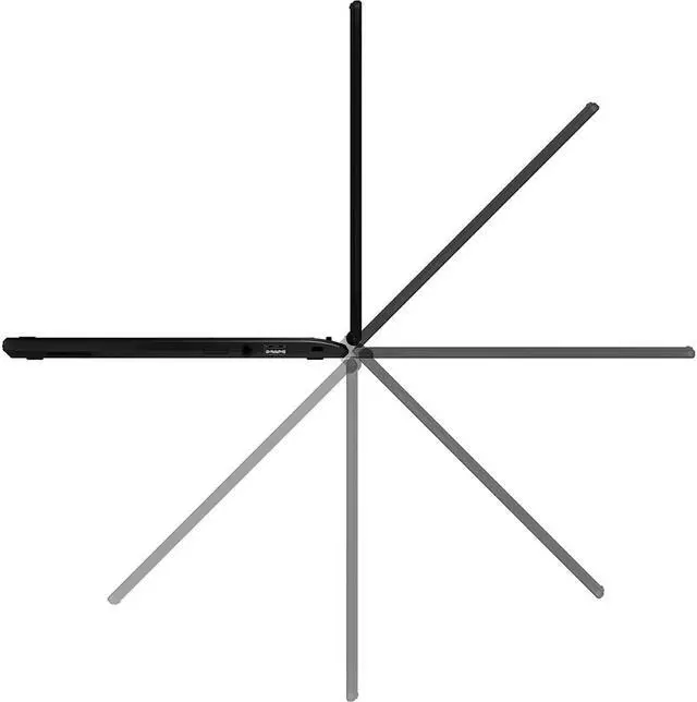 Alt view image 11 of 20 - Acer Chromebook R 11 Chromebook Intel Celeron N3060 4GB Memory 32 GB Flash SSD 11.6" Touch Screen Chrome OS C738T-C7KD