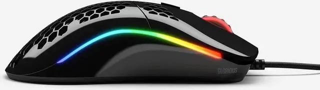 Alt view image 5 of 10 - Glorious Model O (Glossy Black) RGB Gaming Mouse