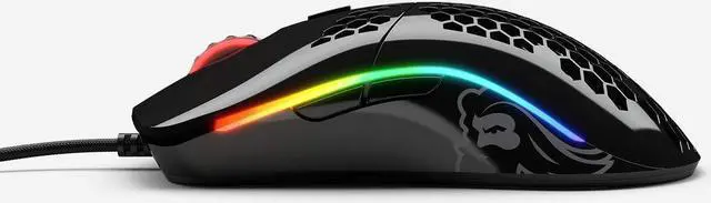 Alt view image 4 of 10 - Glorious Model O (Glossy Black) RGB Gaming Mouse