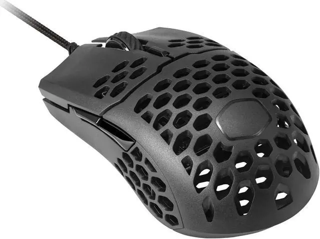 Alt view image 8 of 20 - Cooler Master MM710 53G Gaming Mouse with Lightweight Honeycomb Shell, Ultralight Ultraweave Cable, Pixart 3389 16000 DPI Optical Sensor