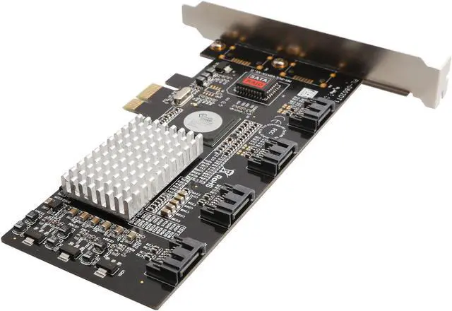 Alt view image 6 of 7 - Syba  PCI Express SATA II 4 x Ports RAID Controller Card SY-PEX40008
