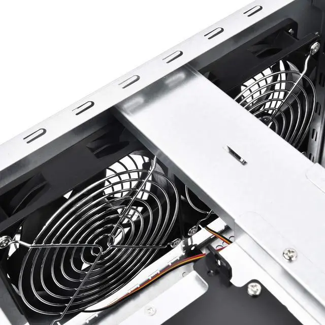 Alt view image 7 of 7 - SilverStone Technology CS381B Micro-ATX/Mini-DTX/Mini-Itx NAS Storage Case