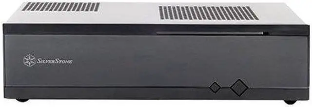 Alt view image 3 of 7 - Silverstone 0.8mm Steel Body Tek Acrylic Front Panel for Mini-ITX Media Center/HTPC Case Cases ML05B