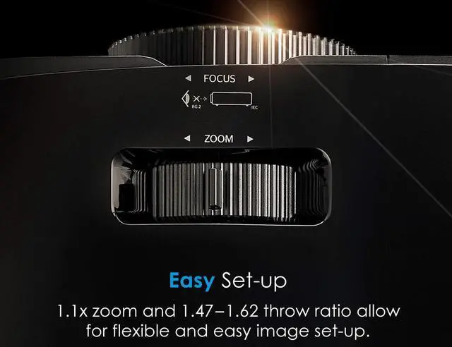 Alt view image 13 of 20 - Optoma HD143X DLP Projector 3000 Lumens 1080P 23,000:1 REC.709 color 12,000 hour lamp life, HDMI, 3D Sync port, USB power