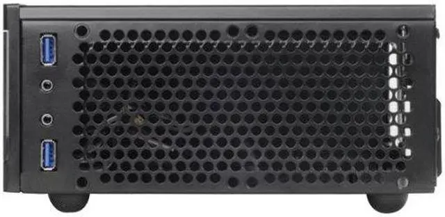 Alt view image 4 of 7 - Silverstone 0.8mm Steel Body Tek Acrylic Front Panel for Mini-ITX Media Center/HTPC Case Cases ML05B