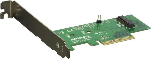 Alt view image 8 of 9 - Addonics M2 PCIe SSD - PCIe 3.0 4-Lane Adapter