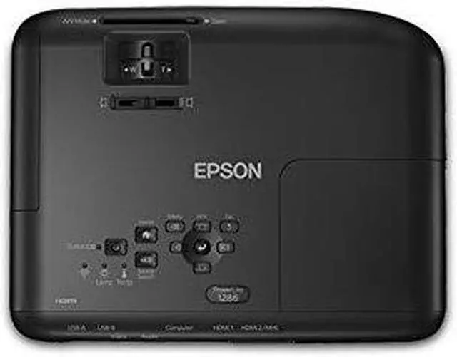Alt view image 6 of 15 - Epson PowerLite 1286 Wireless WUXGA 3LCD FHD Portable Projector with Miracast 3600 lumens, V11H846120