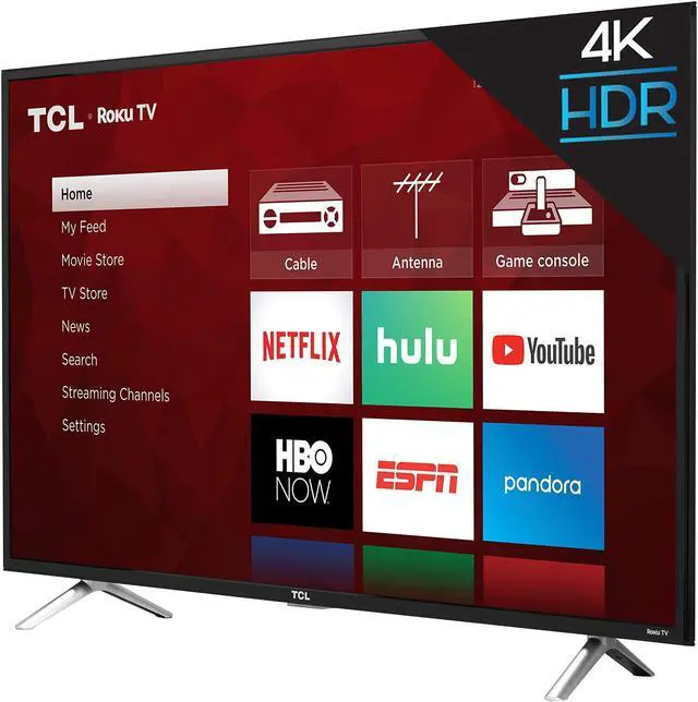 Alt view image 9 of 16 - TCL Class 4-Series 49" 4K UHD HDR ROKU Smart TV 49S405