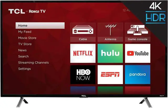 Alt view image 7 of 16 - TCL Class 4-Series 49" 4K UHD HDR ROKU Smart TV 49S405