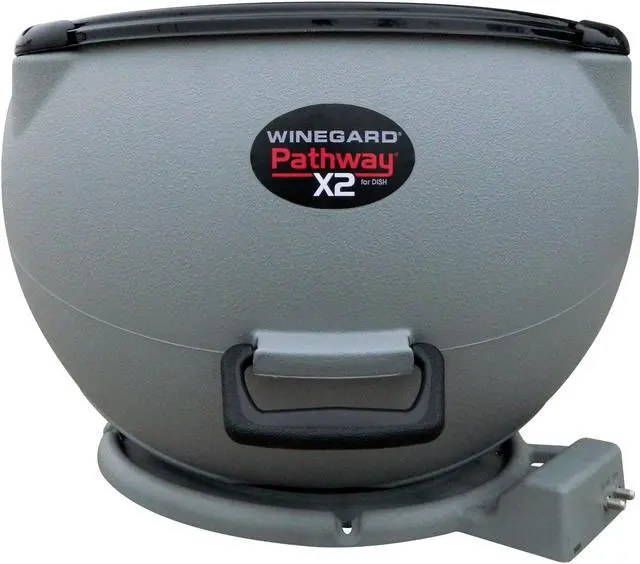 Alt view image 6 of 16 - Winegard PA6002R Pathway X2 Automatic Portable Satellite TV Antenna with DISH ViP 211z Receiver