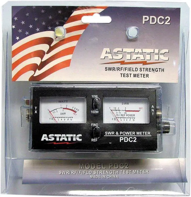 Alt view image 2 of 7 - Astatic (302-PDC2) SWR/RF/Field Strength Test Meter