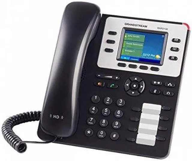 Alt view image 6 of 17 - Grandstream Gxp2130 Ip Phone - Wall Mountable