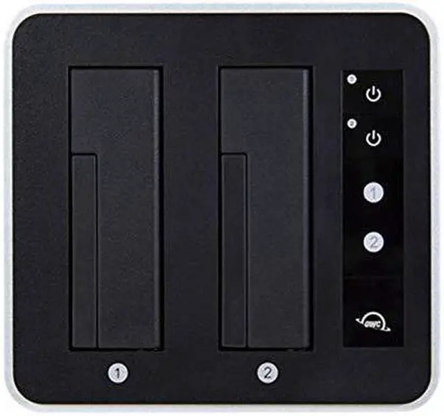 Alt view image 5 of 14 - OWC Drive Dock USB-C Dual Drive Bay Solution, USB 3.1 Gen 2, for Mac and PC, (OWCTCDRVDCK)