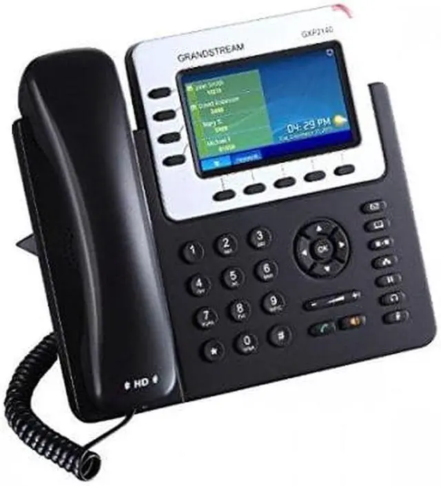 Alt view image 14 of 18 - GRANDSTREAM GXP2140 HIGH-END IP PHONE 4 SIP