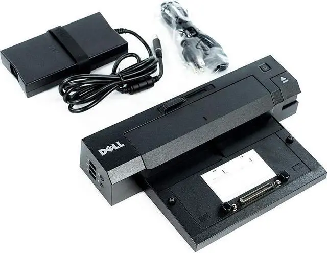Alt view image 10 of 20 - Dell PR02X E-Port Plus Docking Station