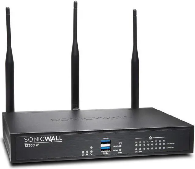 Alt view image 7 of 13 - SonicWall 01-SSC-0426 Gen 6 TZ500 Wireless-AC with 8X5 Support 1YR