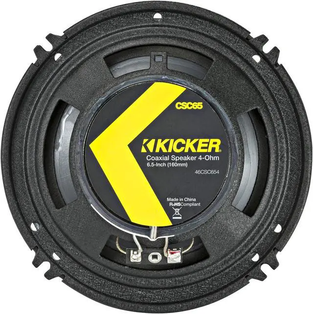 Alt view image 7 of 8 - Kicker 46CSC654 Car Audio 6 1/2" Coaxial Full Range Stereo Speakers Pair CSC65