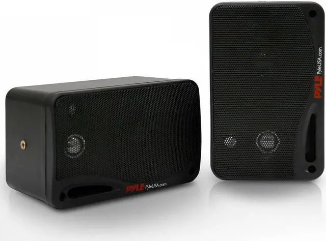 Alt view image 6 of 20 - Pyle PDWR42BBT 3.5 in. 200W Bluetooth Home Speakers