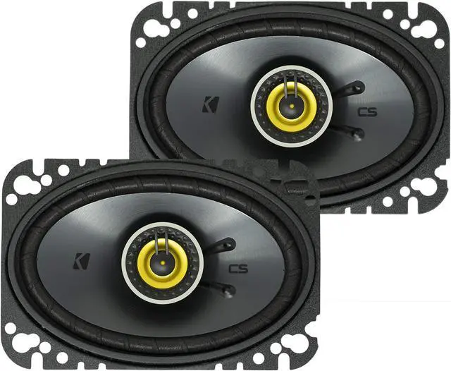 Main image of Kicker 46CSC464 Car Audio 4x6 Coaxial Full Range Stereo Speakers Pair CSC46