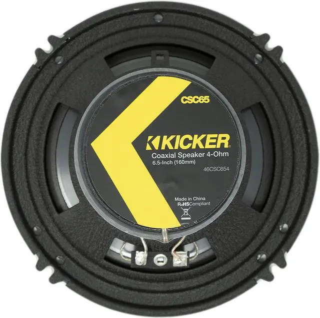 Alt view image 4 of 8 - Kicker 46CSC654 Car Audio 6 1/2" Coaxial Full Range Stereo Speakers Pair CSC65