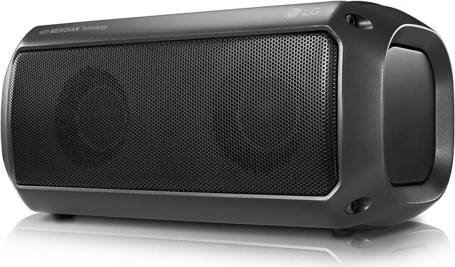 Alt view image 7 of 20 - LG PK3 IPX-7 Water Resistant Portable Bluetooth Speaker w/ Meridian Technology