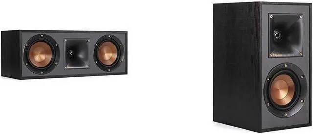 Alt view image 14 of 20 - Klipsch R-52C Powerful detailed Center Channel Home Speaker Set of 1 Black