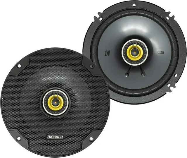 Main image of Kicker 46CSC654 Car Audio 6 1/2" Coaxial Full Range Stereo Speakers Pair CSC65